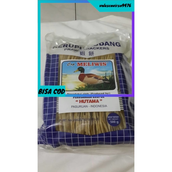 

⭐BISA COD⭐ Kerupuk Udang Meliwis by Hutama kualitas export Pasuruan
