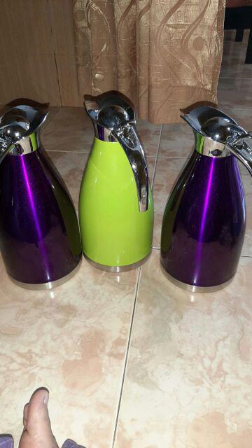 [cod] Teko Water Jug Vacuum Cofee Pot Hot 1,9l D05