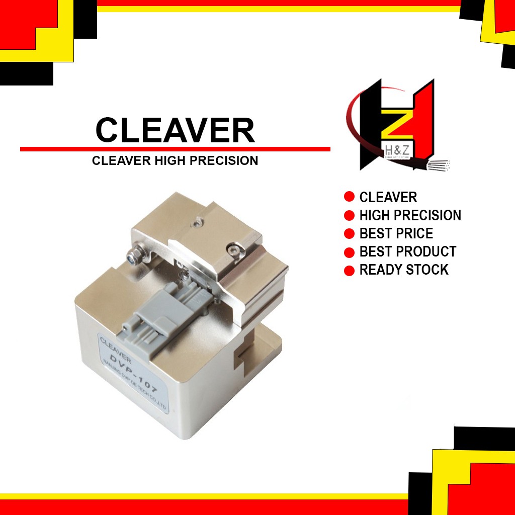 Cleaver High Precision / High Precision Fiber Cleaver Box Ijo Alat Potong Kabel Fiber Optik