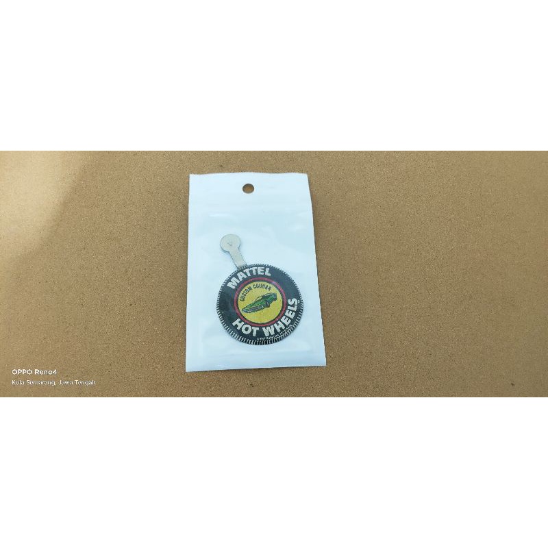 Pin Hotwheels Custom Cougar Made in Hongkong Original