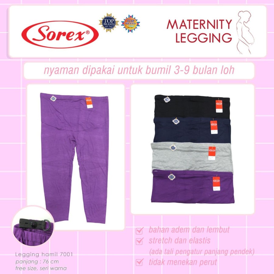 RC SOREX LEGGING HAMIL PANJANG 7004 MATERNITY