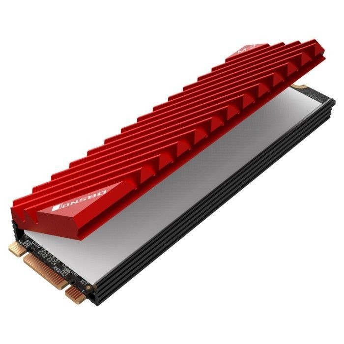 Jonsbo M.2-3 Red SSD Heatsink Cooler