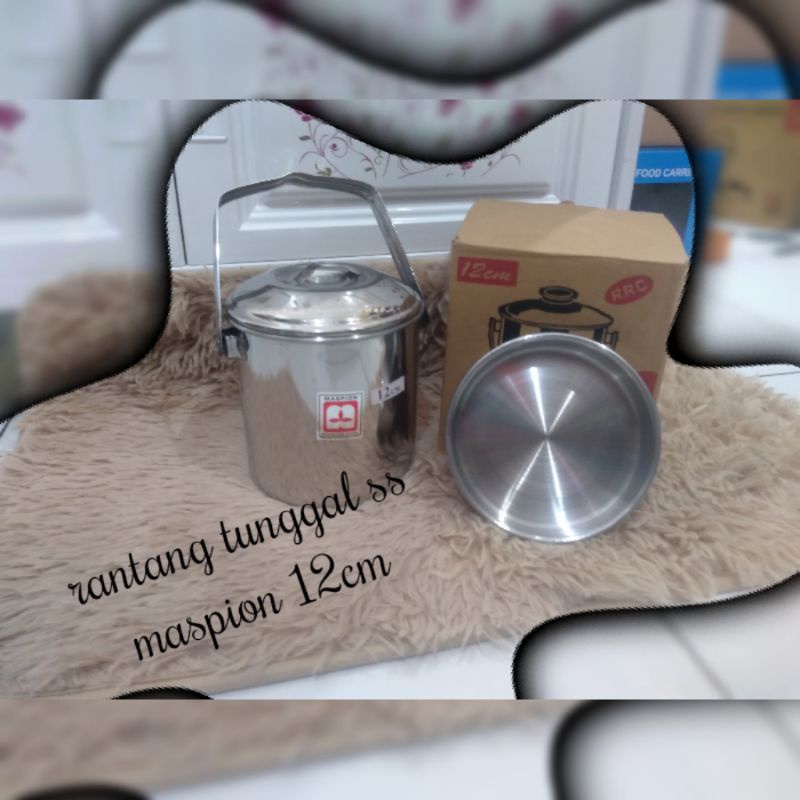 Rantang tunggal stainless "Maspion"
