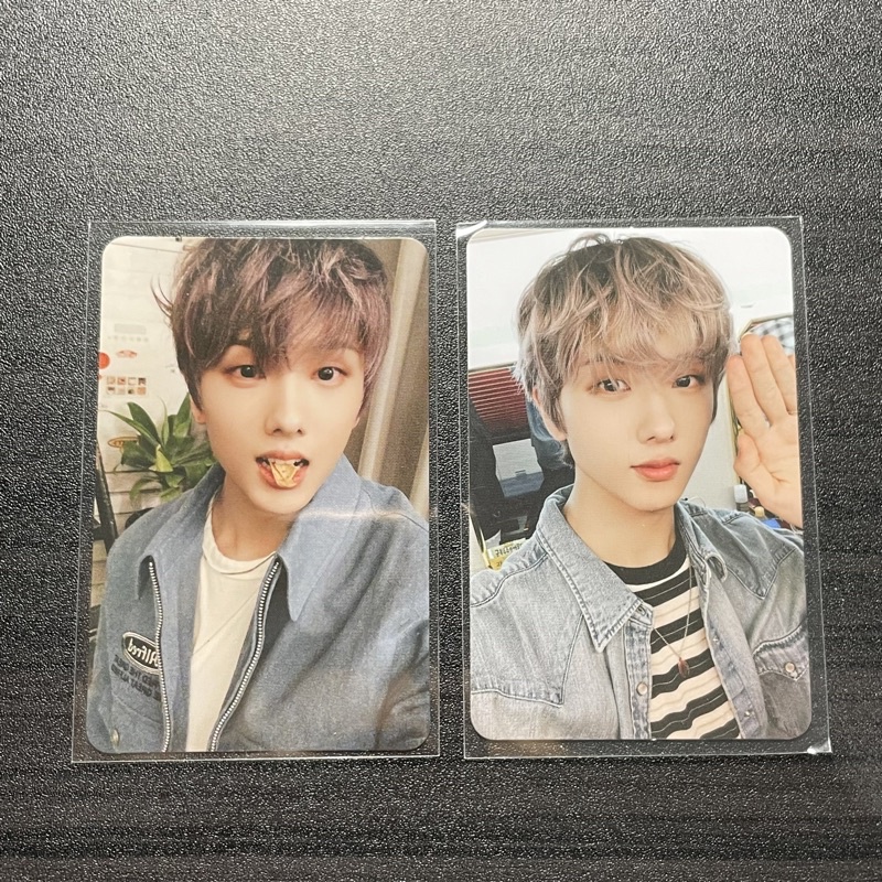 pc photocard jisung boring & chilling