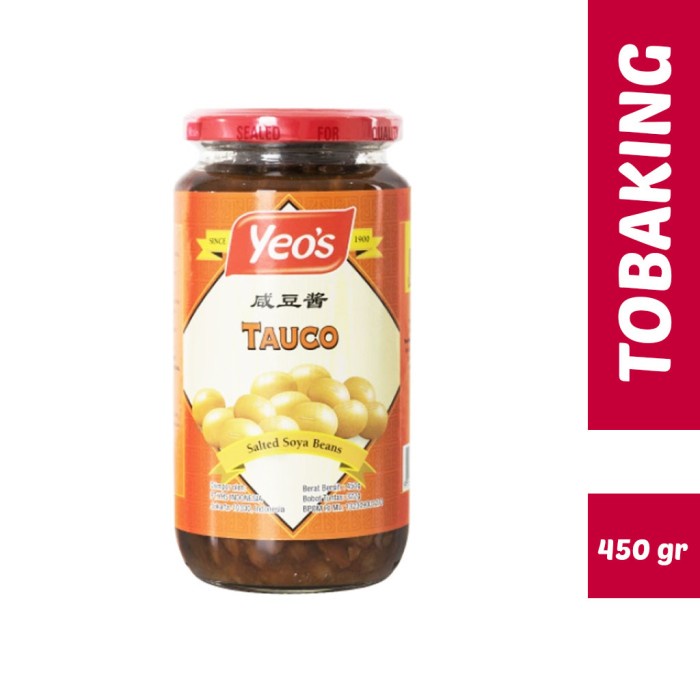 

Tauco Yeos Salted Soya Beans Yeo's 450 ml