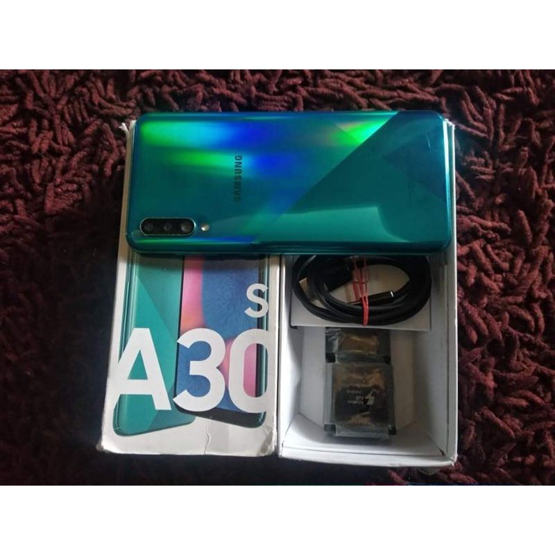 Jual HP Handphone Bekas Samsung galaxy A30 S Ram 4/64GB seken second berkualitas