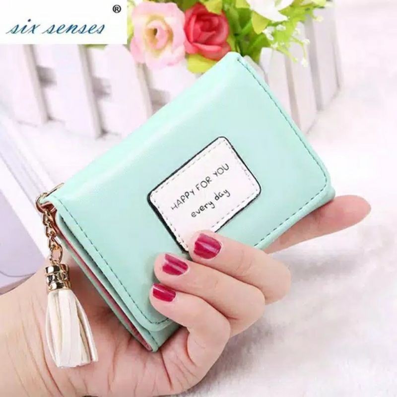 Arifirn - Dompet Tasel Dompet Lipat Wanita Murah