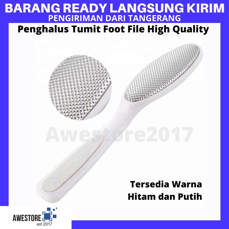 Penghalus Tumit Kaki Kapalan Foot File Care Sikat Gosokan Alat Gosok