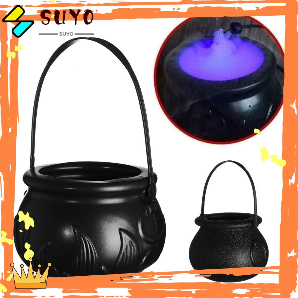 Suyo Cauldron Bahan Plastik Untuk Dekorasi Halloween|Barel Penyihir