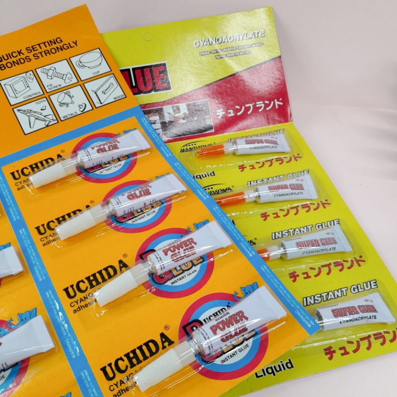 

Lem Power Glue Super Glue Handsome Renceng Lem Power Glue Instan Isi 12pcs