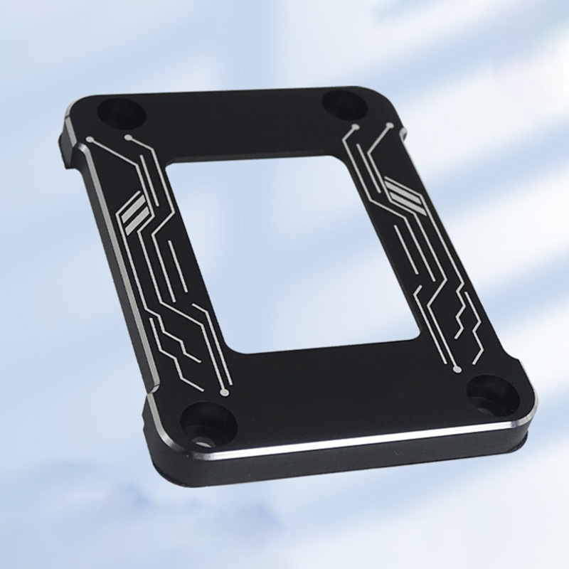 Fixer Gesper CPU btsg Anti Jatuh LGA1700 12, Frame Kontak Aluminium, Korektor Bengkok CPU