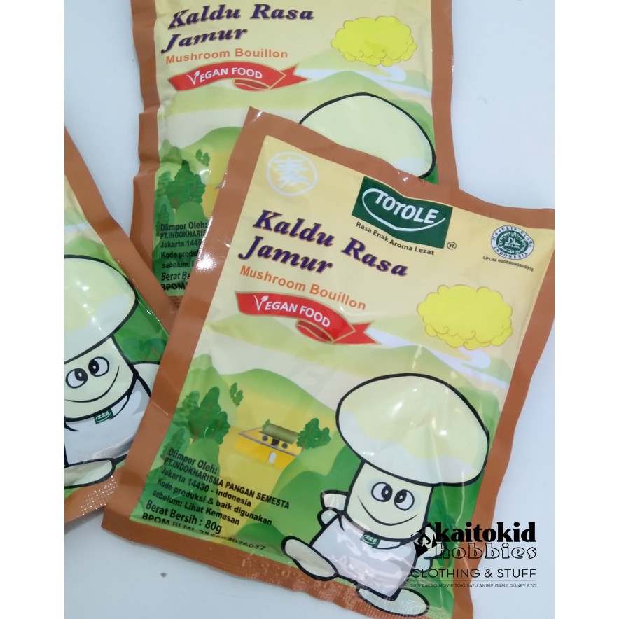 

Kaldu Jamur TOTOLE 80gr Bumbu Masak Murah