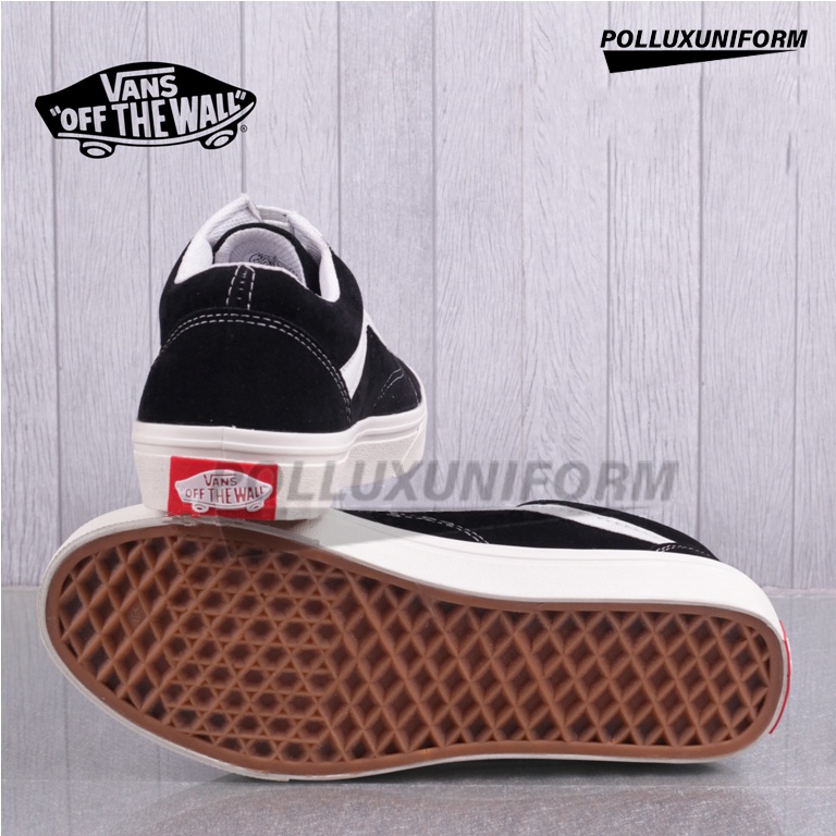 Vans Oldskool Premium Sepatu Vans Hitam Putih Sneakers Old Skool Pria Wanita