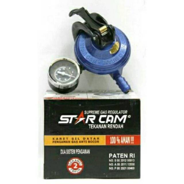 Regulator STARCAM SC-T12RM (METER). Kepala Gas Starcam