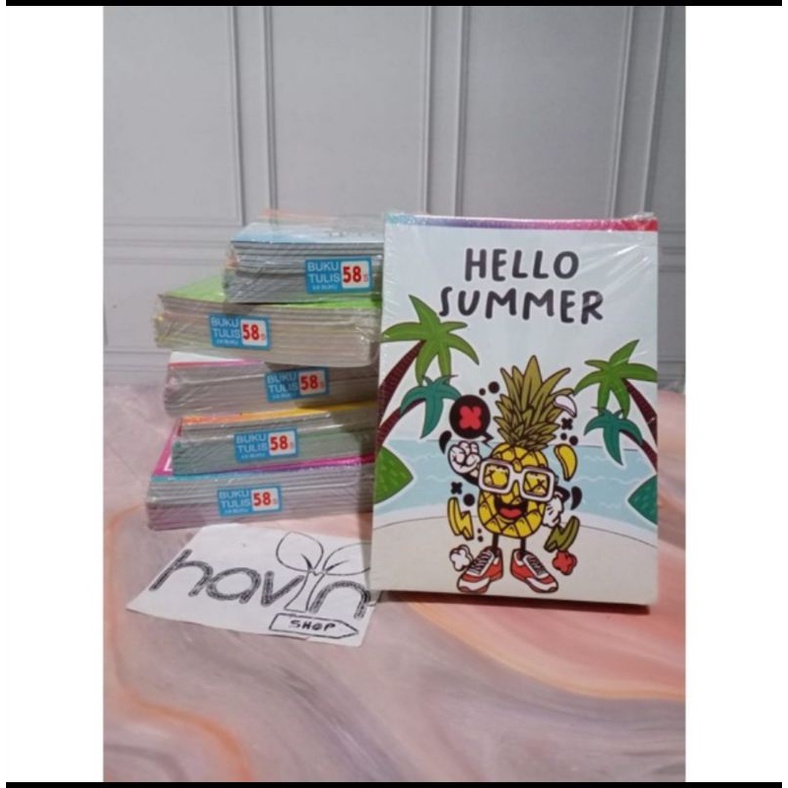 

(10pc) buku tulis murah isi 58 lembar/buku murah/buku tulis