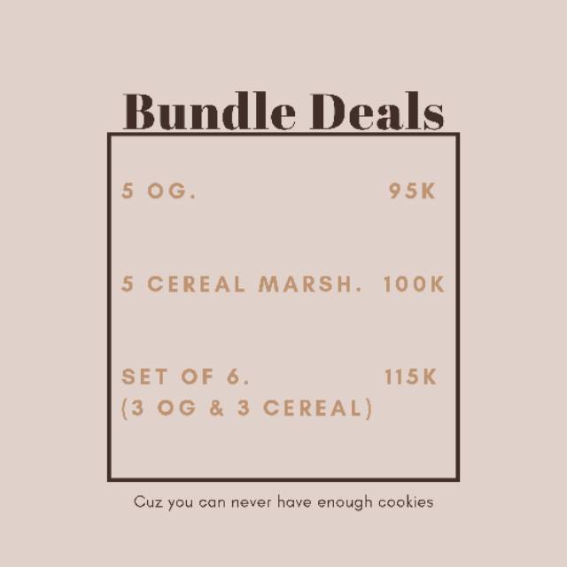 

(29th May) Bundle Deals - 5 OG Dark Chocolate Chunk Cookies