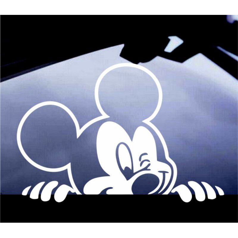 Stiker Sticker Mickey Mouse Stiker Mobil Sticker Mobil termurah