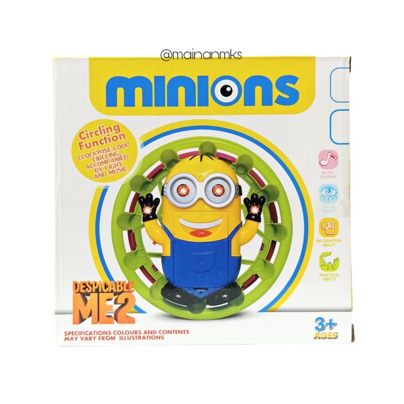 MINION MUTER LAMPU MUSIK