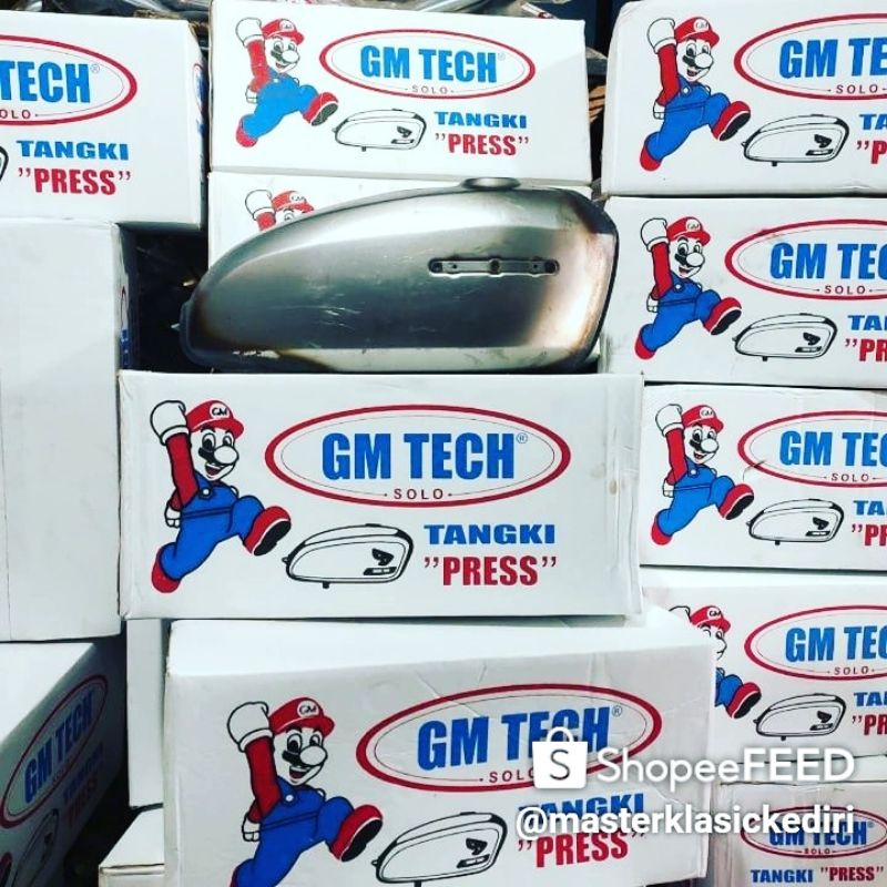 tangki pres cb 125 sultan solo original  gm tech