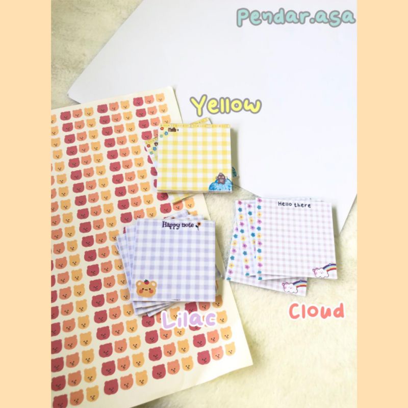 

Memopad to do list jurnal handmade murah