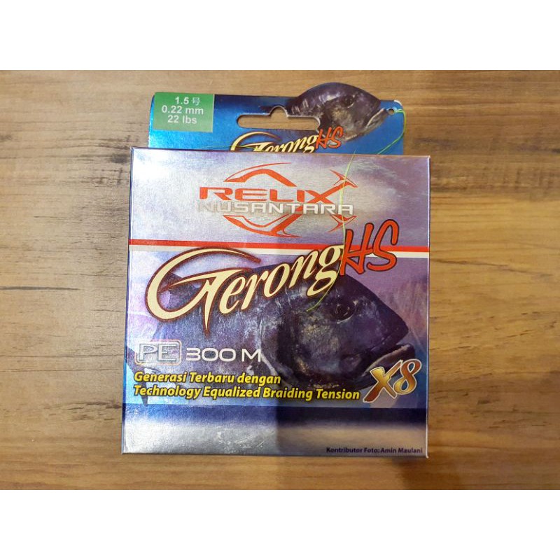 Senar PE Gerong Relix Nusantara PE 1,5