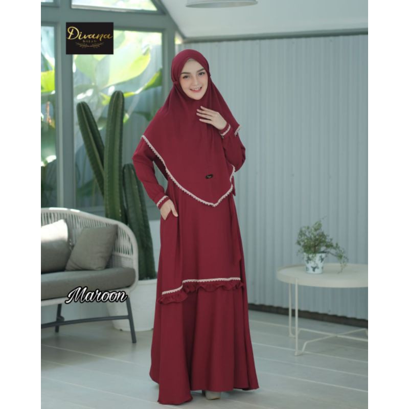 Mayra syar'i by divana hijab gamis syar'i terbaru