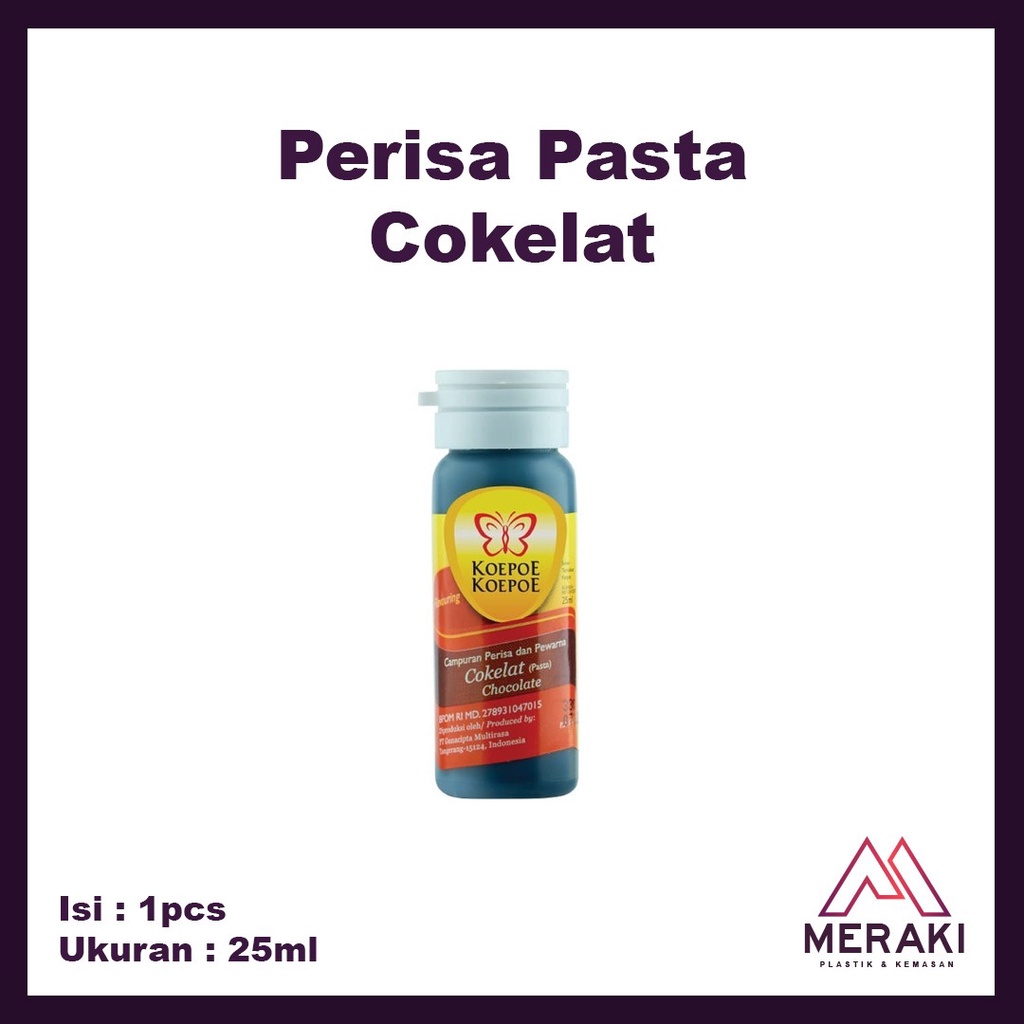 

Pewarna Makanan Koepoe Kupu kupu Cokelat Baking