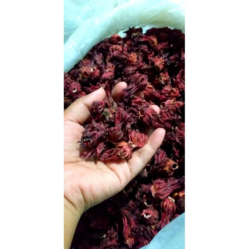 Rosella merah kering 500gr