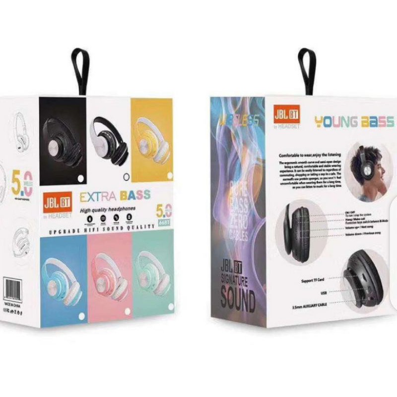 HEADSET - HEADPHONE BLUETOOTH BANDO JBL 66BT