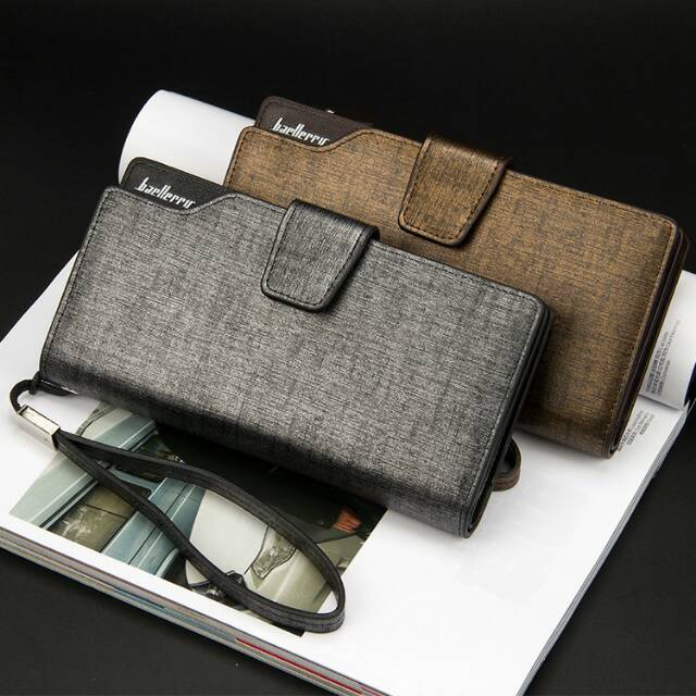 100 % Original  S1 / Dompet Kulit Panjang Pria 22 Slot Card