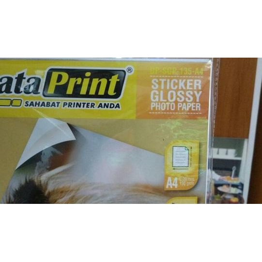 

◄ PAPER DATAPRINT STICKER GLOSSY 135GRM ✰