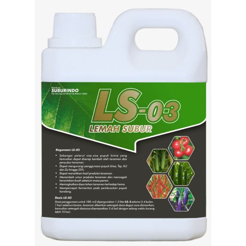 LS 03 Lemah Subur penambah nafsu makan tanaman