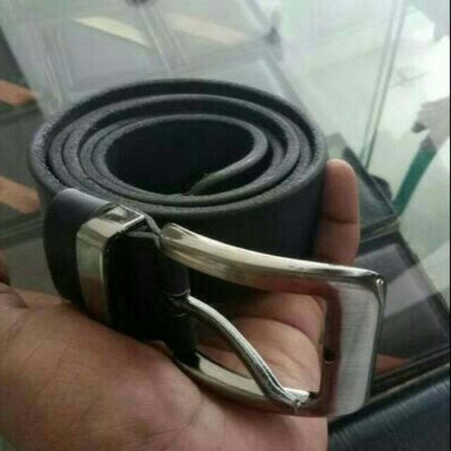 ikat pinggang kulit sapi asli