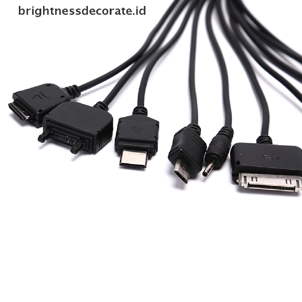 Kabel Charger Usb Universal 10 In 1 Multifungsi Untuk Handphone
