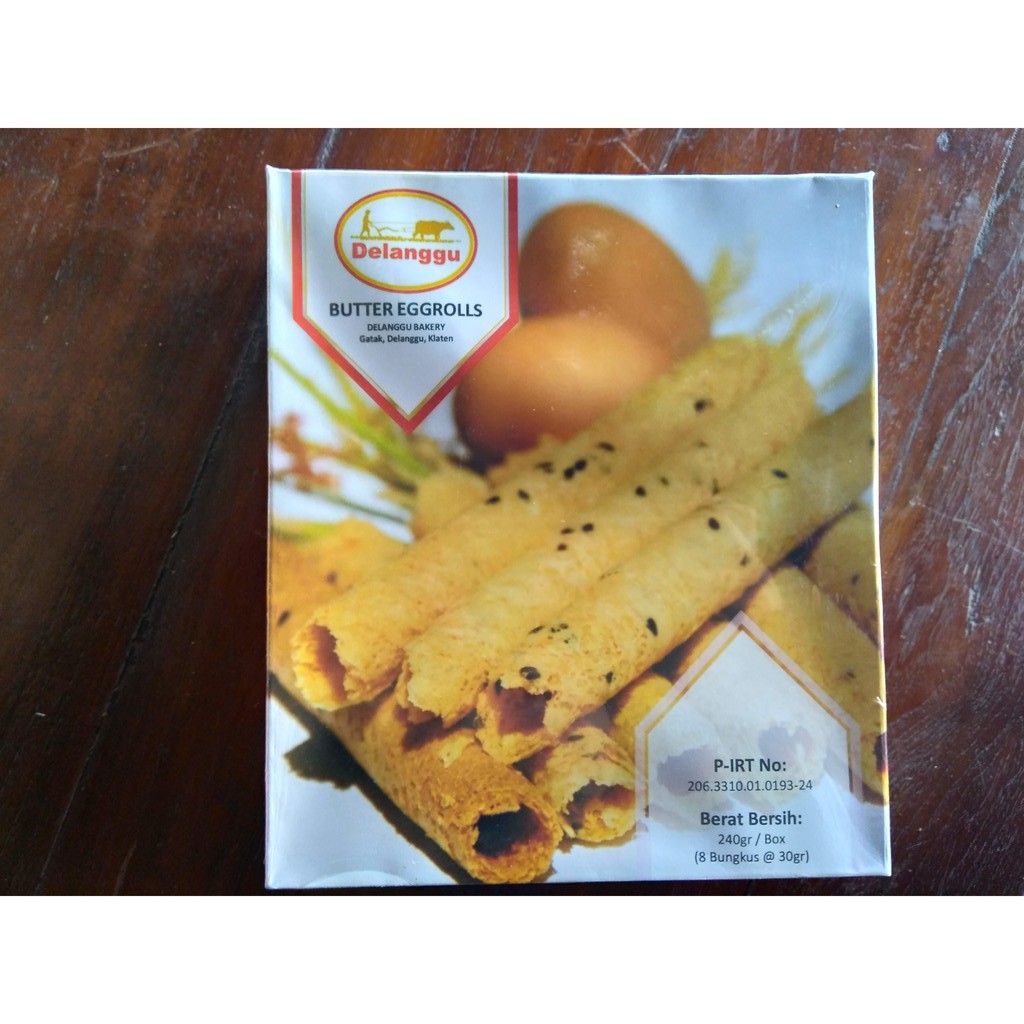 

Butter Eggrolls Delanggu
