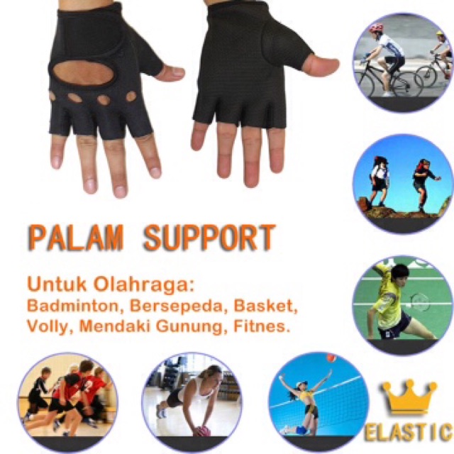 Sarung tangan Palm Support untuk olahraga