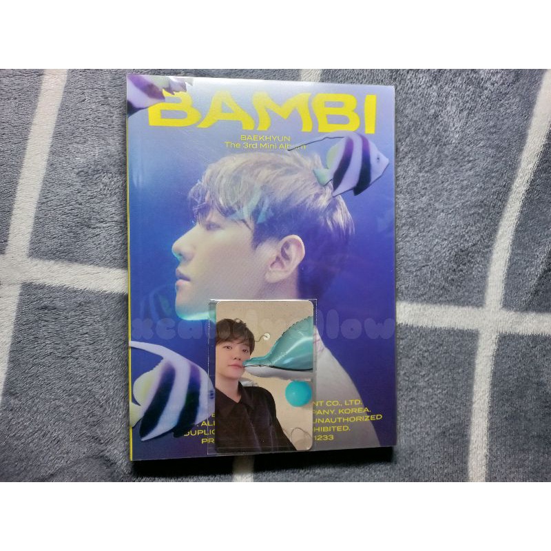 [OFFICIAL] ALBUM BAMBI BAEKHYUN - BAMBI VER UNSEALED