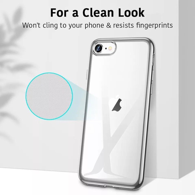 IPHONE 5 5G 5S 6 6S 6G 7 8 6 PLUS 7 PLUS 8 PLUS SE 2020 Sotfcase Bening Clear Case Silikon Transparan 2MM