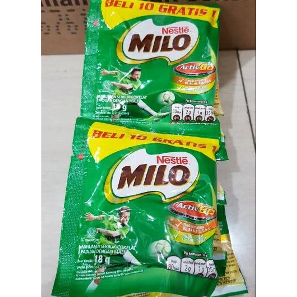 

Milo Activ-Go Kemasan 22gr (1 Renceng)