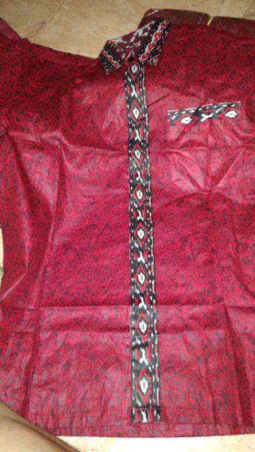 Batik Couple Sarimbit Kantor Murah M L Xl Xxl