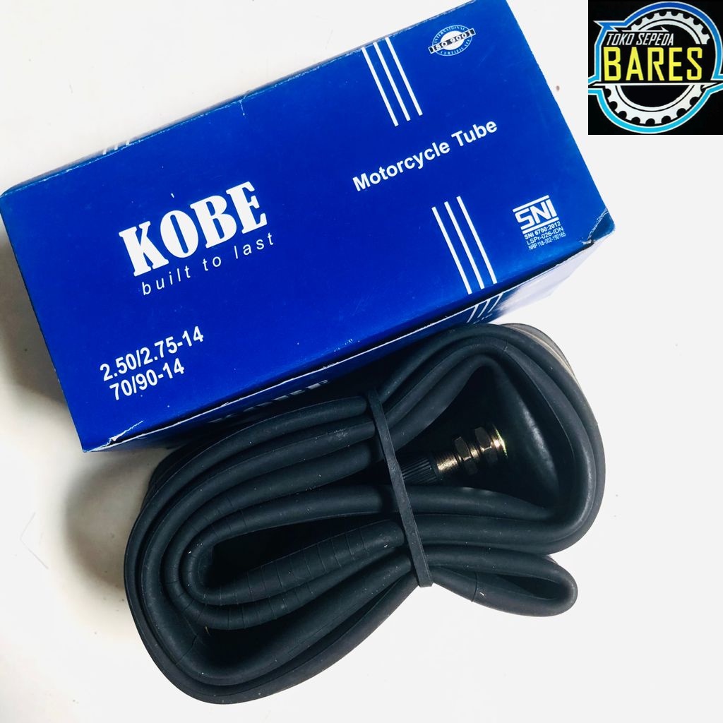 Ban Dalam Sepeda Motor Kobe 2.50 / 2.75 - 14 / 2.75 / 3.00 - 14 / 2.25 / 2.50 - 17
