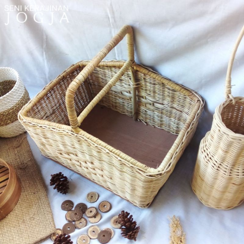 

(R008) Rantang piknik 35x24/Hadiah/Makanan/Parcel/Hampers/Gift/Ulangtahun/Pesta/Perabotan/Souvenir/Piknik/Properti Foto/Seserahan/Pesta/Lamaran/Natal/Lebaran/Imlek/Kado