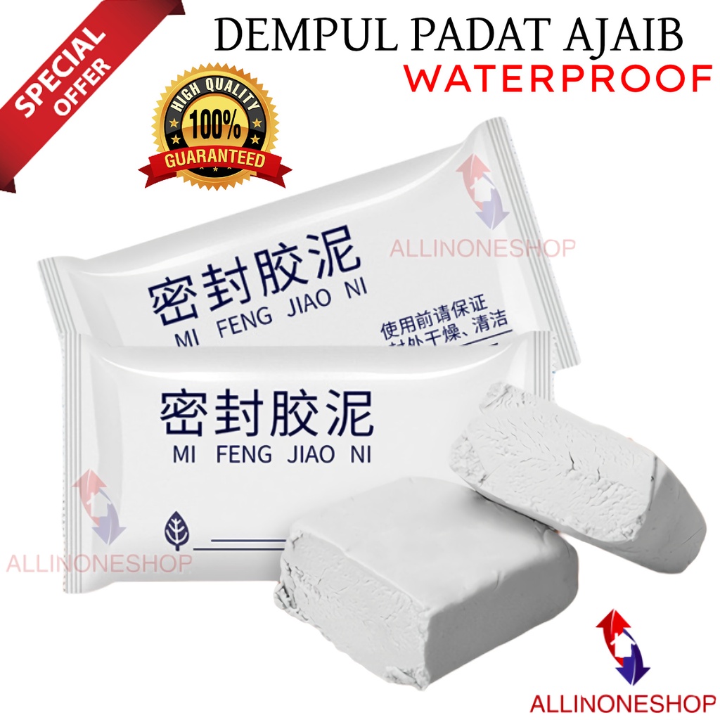 SEALANT DEMPUL TEMBOK DINDING TAMBAL LUBANG MULTIFUNGSI / DEMPUL PENAMBAL LUBANG PIPA AC SEGEL LUBANG / DEMPUL AJAIB / SEALANT PADAT