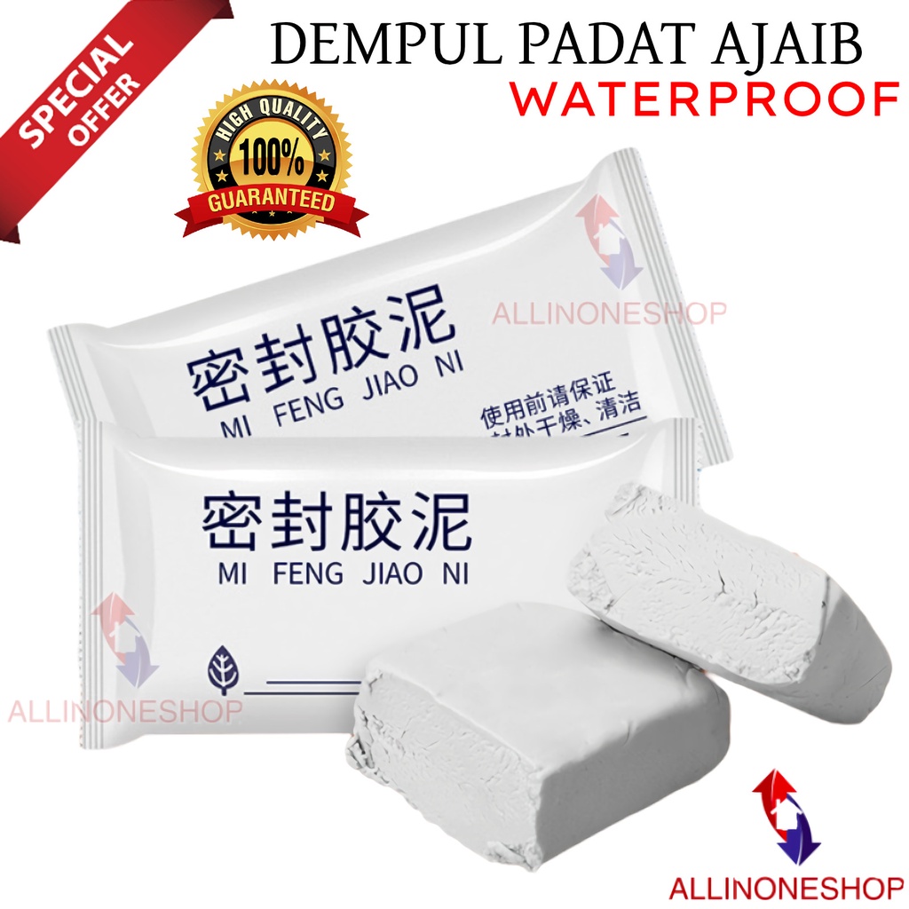 SEALANT DEMPUL TEMBOK DINDING TAMBAL LUBANG MULTIFUNGSI / DEMPUL PENAMBAL LUBANG PIPA AC SEGEL LUBANG / DEMPUL AJAIB / SEALANT PADAT