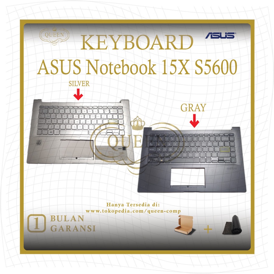 KEYBOARD LAPTOP ASUS VIVOBOOK 15 X S5600 S5600F S5600J Original