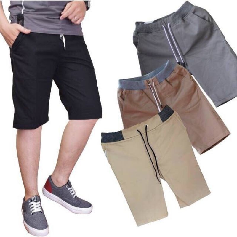 PROMO CELANA PENDEK CHINO CHINOS PRIA SURFING DISTRO RENANG KOLOR SANTAI PANTAI PREMIUM PRIA/ COWOK