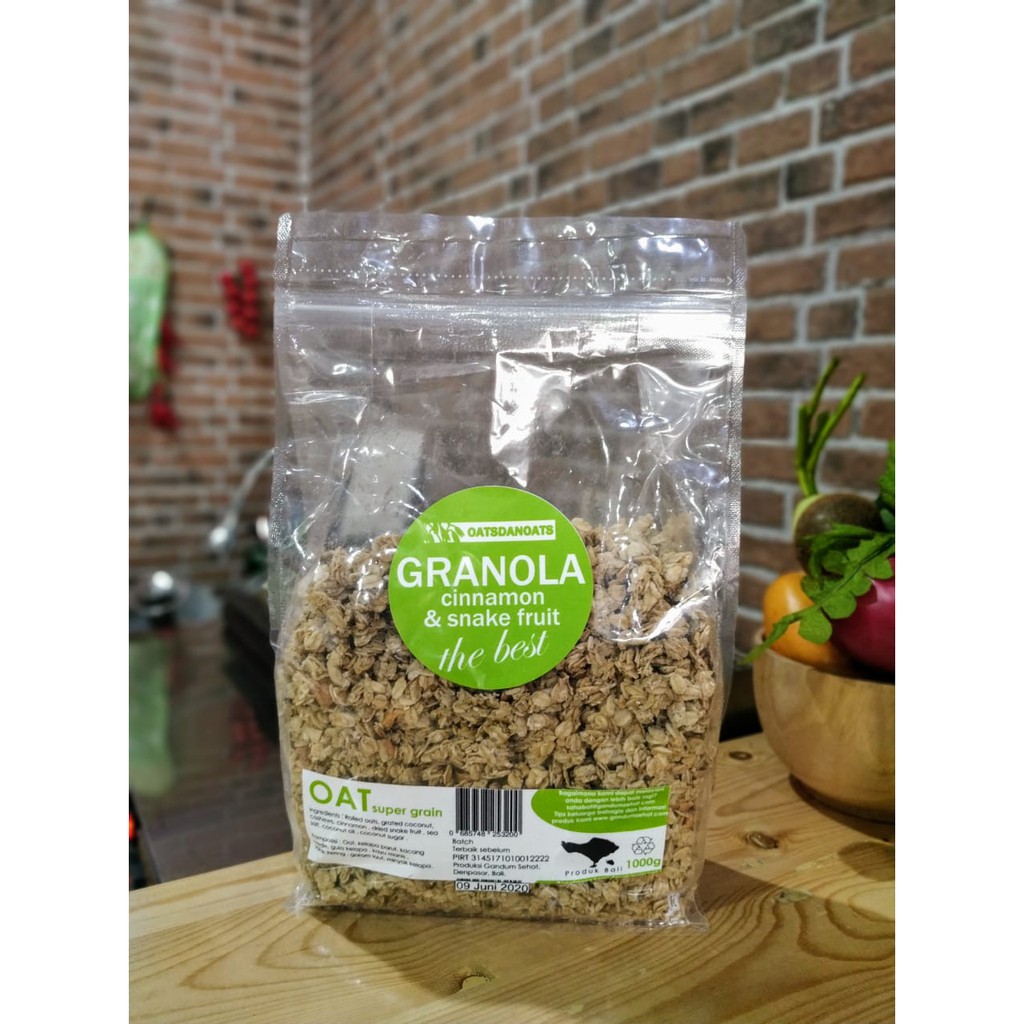 

Oatsdanoats - Granola Cinnamon & Snake Fruit 1kg