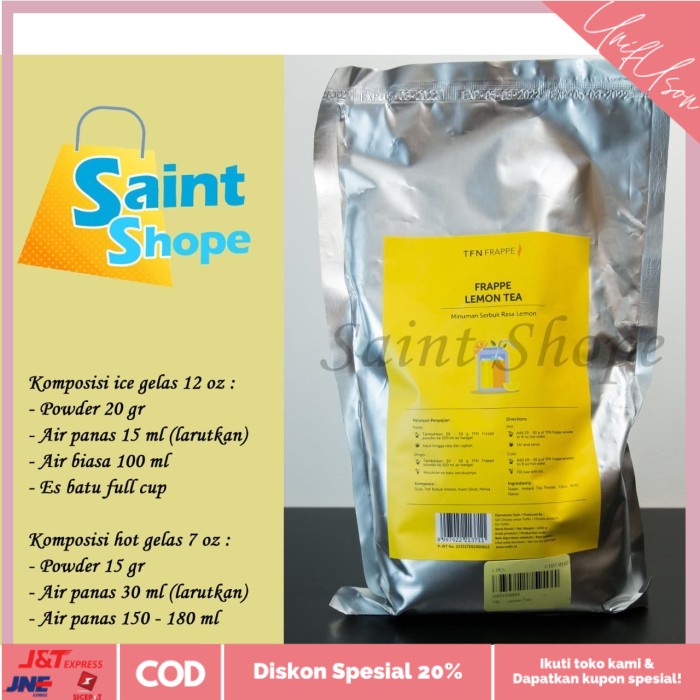 

⭐COD⭐ Toffin Frappe Lemon Tea Powder