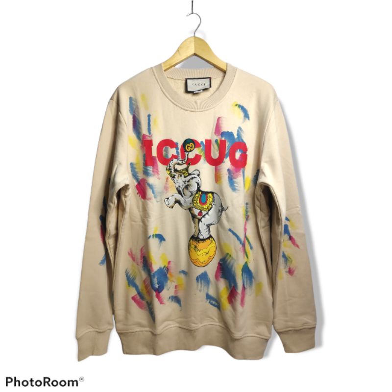 Crewneck GUCCI RAINBOW Second