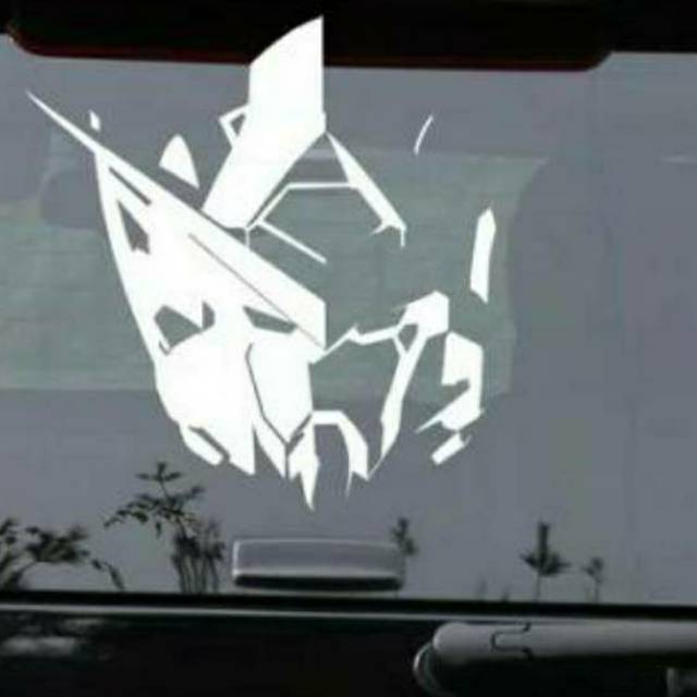 Stiker Kaca Mobil Gundam 00 Exia Robot Car Window Sticker stiker-mobil